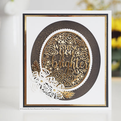 Matrice de découpe Sue Wilson - Wishing You Brighter Days