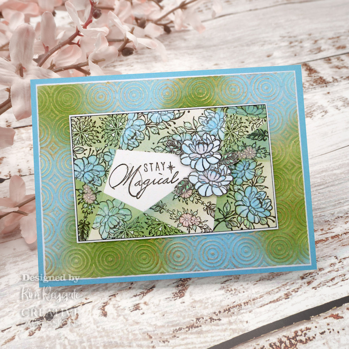 Creative Expressions Designer Boutique Tampons transparents Fairy Blooms 15,2 x 10,2 cm