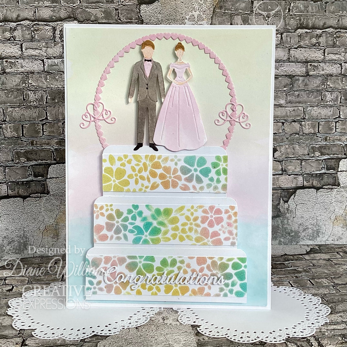 Creative Expressions Jamie Rodgers Matrice de découpe Perfect Couple de la collection Everlasting Love