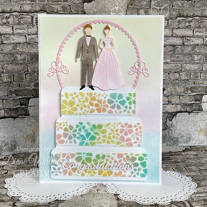 Creative Expressions Jamie Rodgers Matrice de découpe Perfect Couple de la collection Everlasting Love