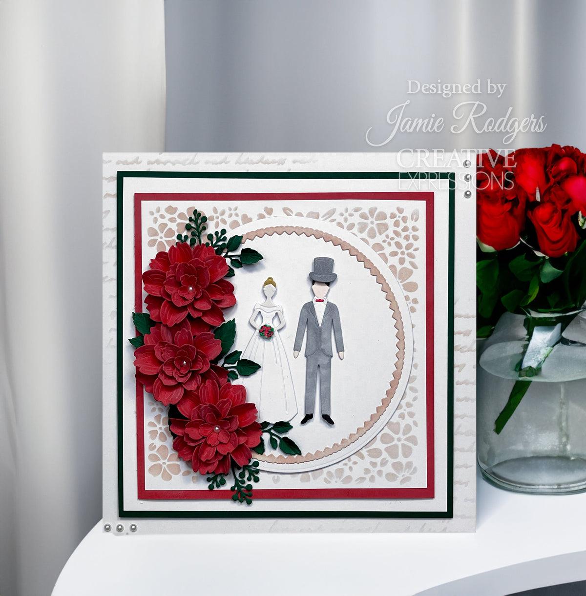 Creative Expressions Jamie Rodgers Matrice de découpe Perfect Couple de la collection Everlasting Love