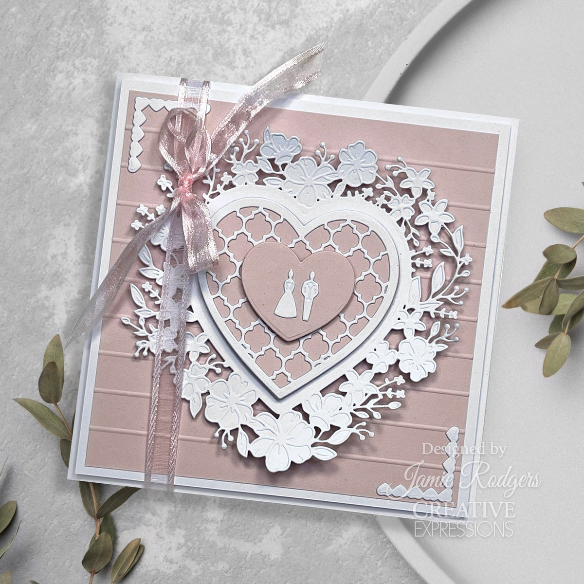 Creative Expressions Jamie Rodgers Matrice de découpe Perfect Couple de la collection Everlasting Love