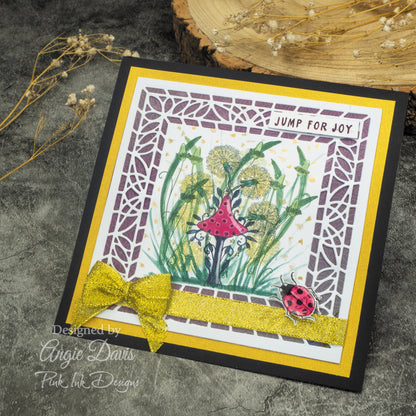 Pink Ink Designs Heavenly Hare, Set de tampons transparents 15,24 x 20,32 cm