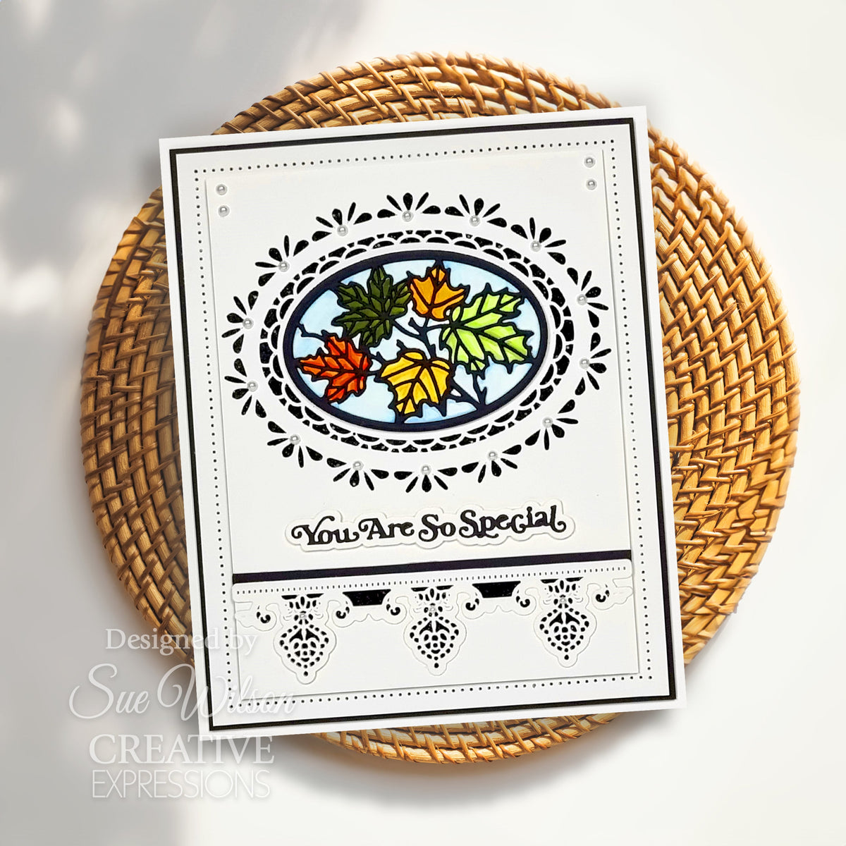 Creative Expressions Sue Wilson Die de bordure dentelle filigrane