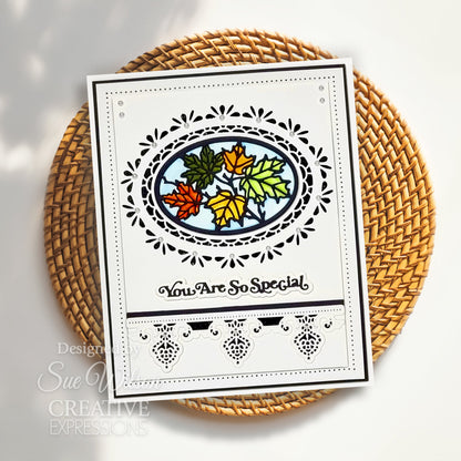 Creative Expressions Sue Wilson Die de bordure dentelle filigrane