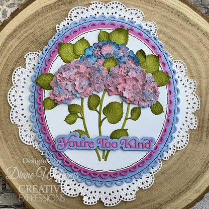 Matrices de découpe Sue Wilson Mini Shadowed Sentiments You're Too Kind Creative Expressions