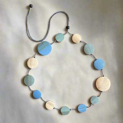 Collier rond en bois