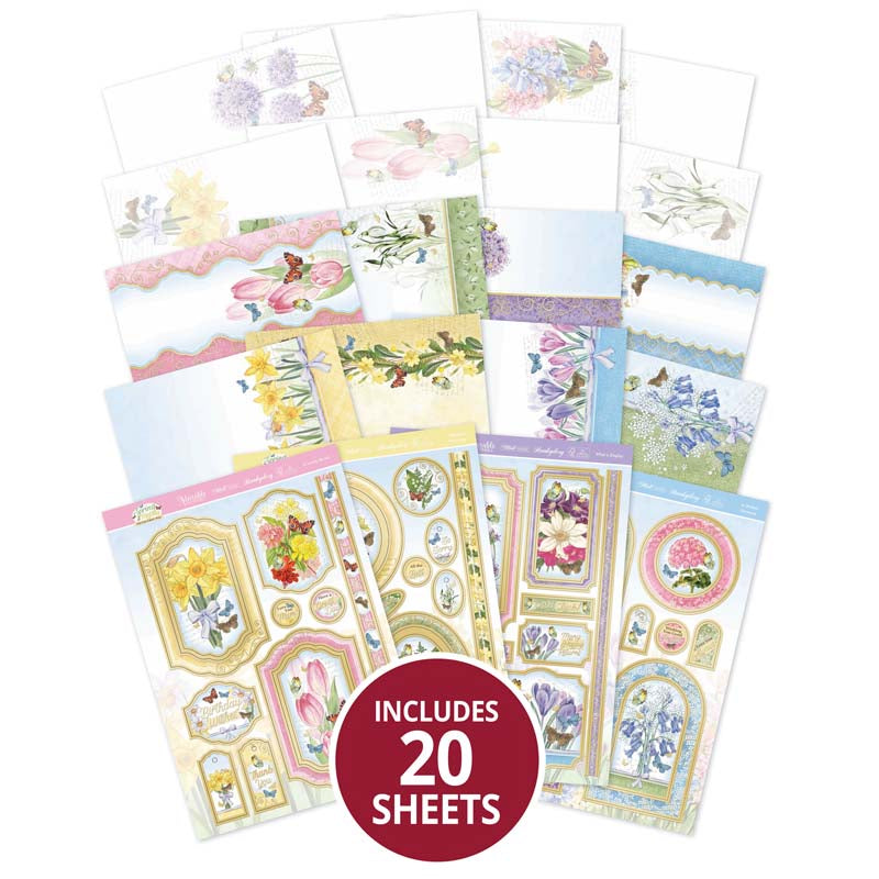 Blocs de papier créatifs de luxe - Forever Florals - Mélodie printanière