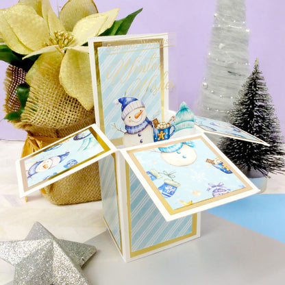 Blocs de papier Duo Design - Mignons de Noël & Rayures Colorées