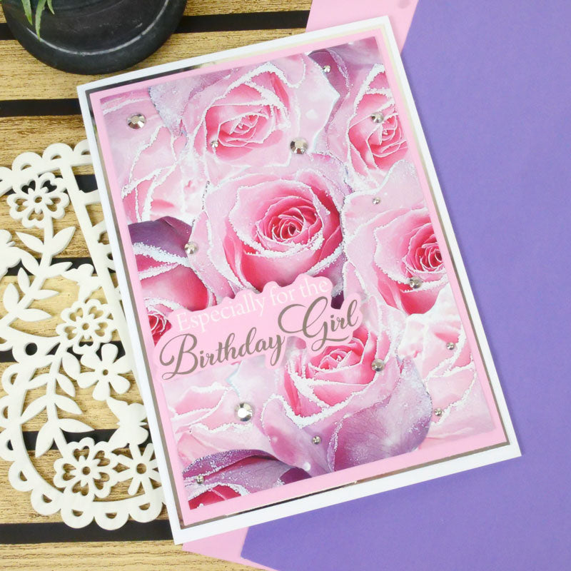 Blocs de papier Duo Design - Fleurs givrées & Brise hivernale