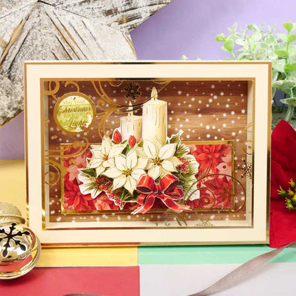 Feuille de dessus de découpage feuillage festif