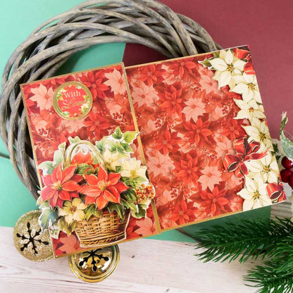 Feuille de dessus de découpage feuillage festif