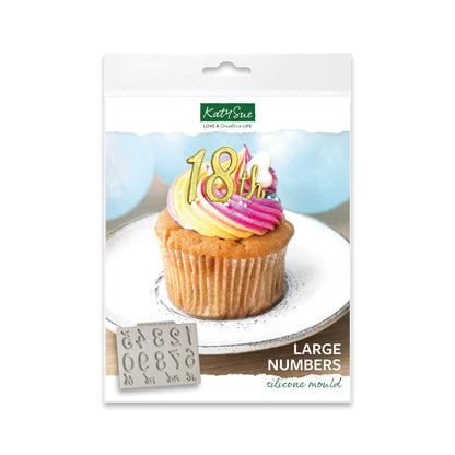 Moule en silicone grands chiffres