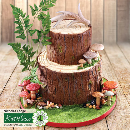 Continuous Tree Bark Silicone Mould