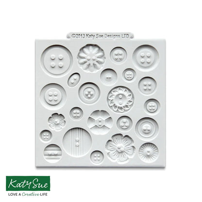 Moule en silicone pour boutons