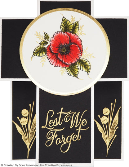 Designer Boutique Collection Remember, lot de tampons transparents A5