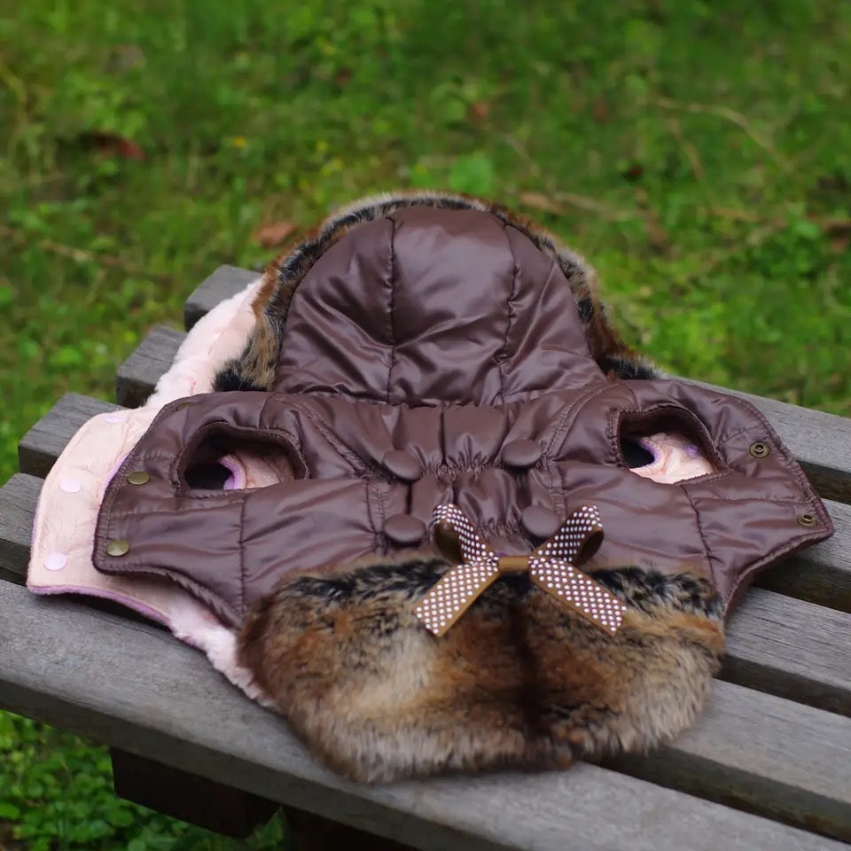 Vancouver Dog Coat | Hooded Dog Vest