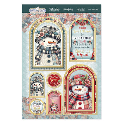 Snow Much Love Luxury Topper Set