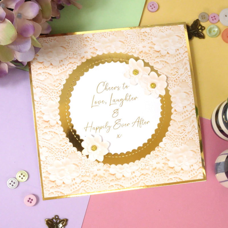 Bloc de papier Hunkydory Essential Selection - Dentelle