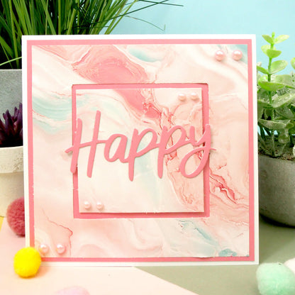 Bloc de papier Hunkydory Essential Selection - Marbre