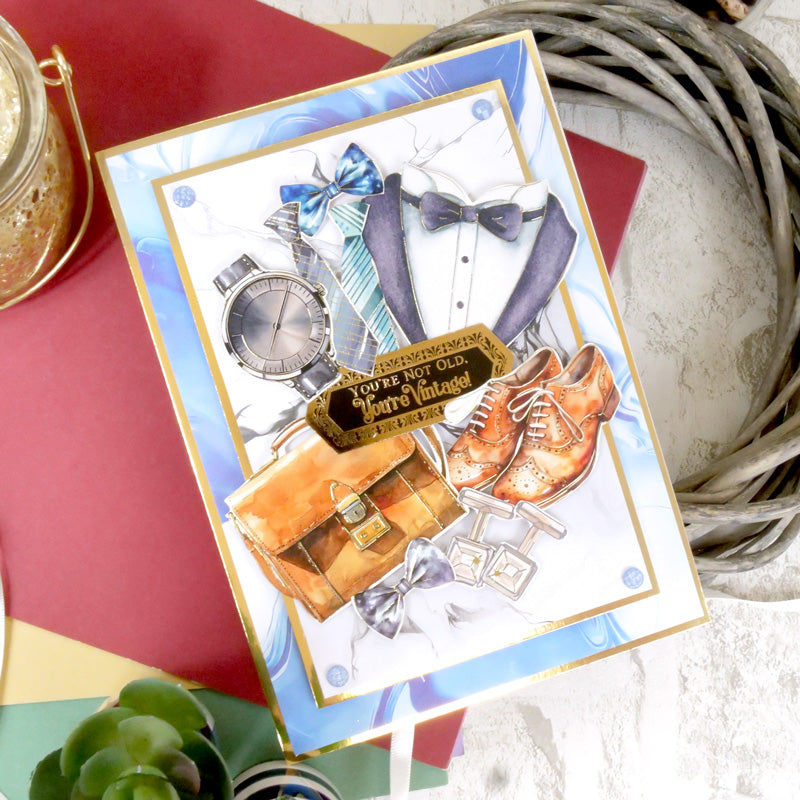 Bloc de papier Hunkydory Essential Selection - Marbre