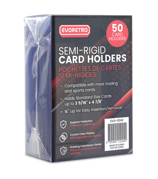 Portes-cartes semi-rigides EVORETRO – Gradation 3 5/16” × 4 7/8”