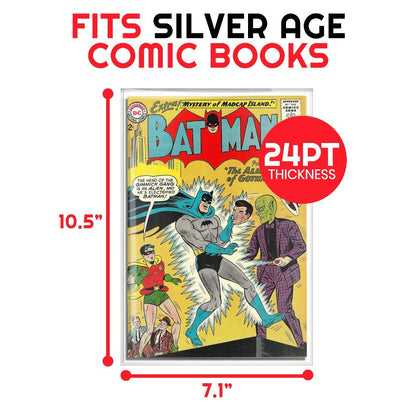 Comic Backer Boards for Silver Age Comic - Backboard 24PT