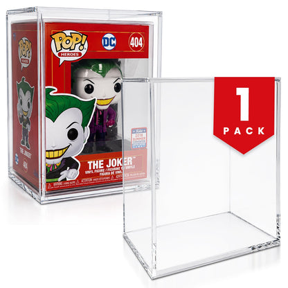 EVORETRO Acrylic Case Display for Standard size 4" Funko Pop Pack of 1