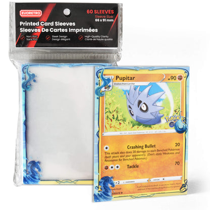 Protège-cartes imprimés EVORETRO TCG – Motifs thématiques pour Pokémon, MTG et plus encore