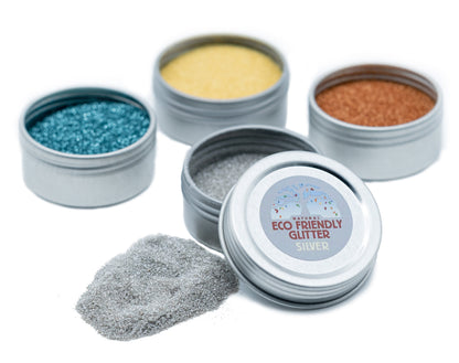 Eco-Friendly Glitter, 4-pack