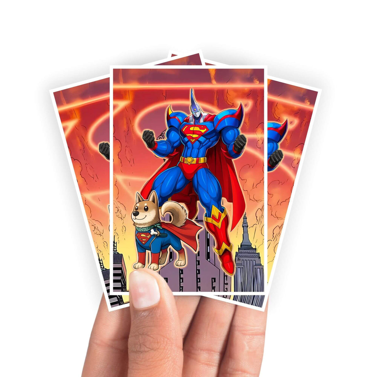 Protège-cartes Superman HÉROS Élémentaire Neos