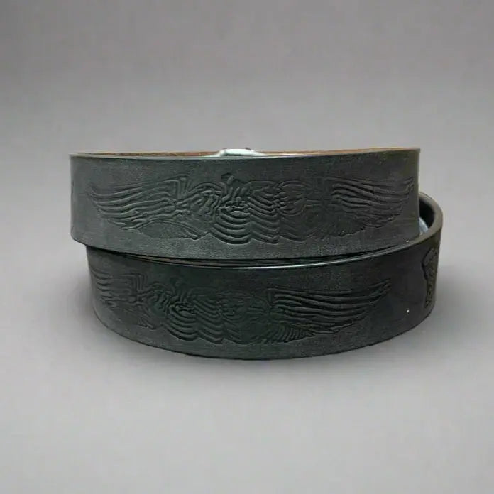 Ceinture en Cuir à Boucle Amovible Engine Eagle