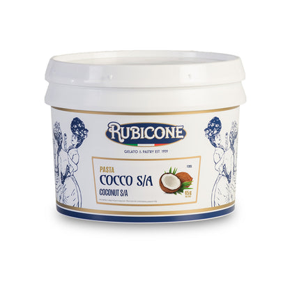 Pâte de noix de coco S/A (sans alcool) - Pâtes pour Gelato - Seau de 3 KG - Rubicone Canada - Livraison gratuite partout au Canada pour les commandes de plus de 199 $ CA