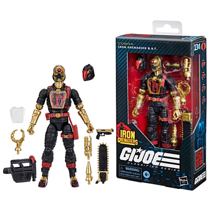 G.I. Joe Classified Series #134 B.A.T. Grenadier de Fer
