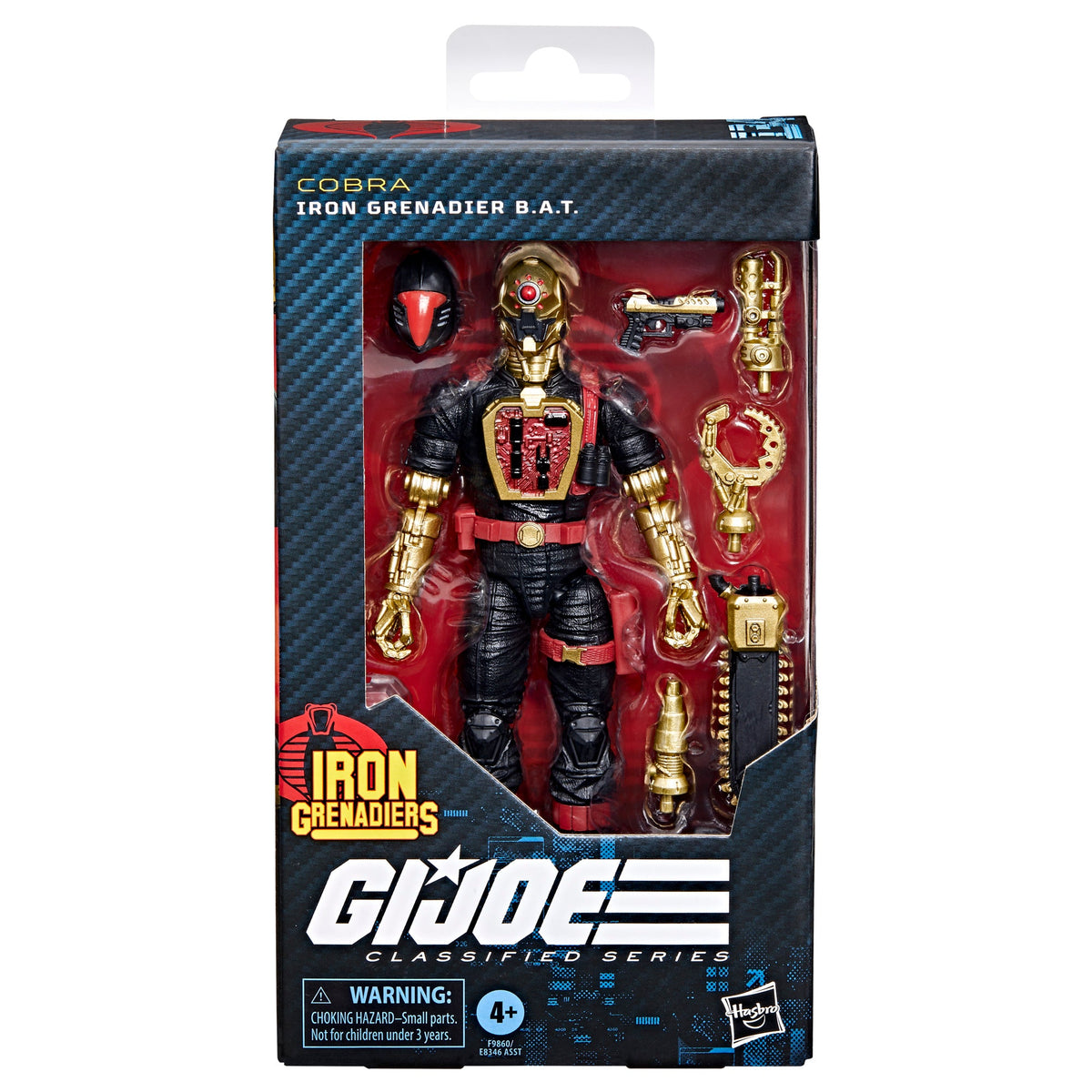 G.I. Joe Classified Series #134 B.A.T. Grenadier de Fer