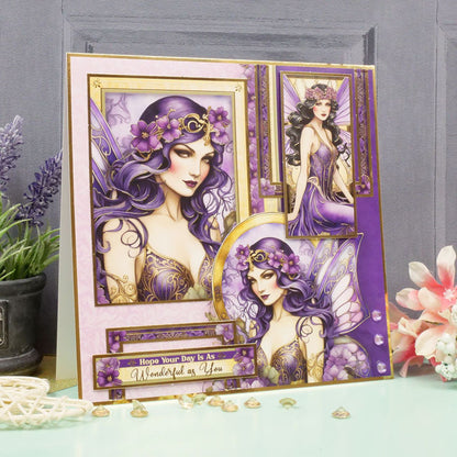 Amethyst Garden Luxury Topper Set
