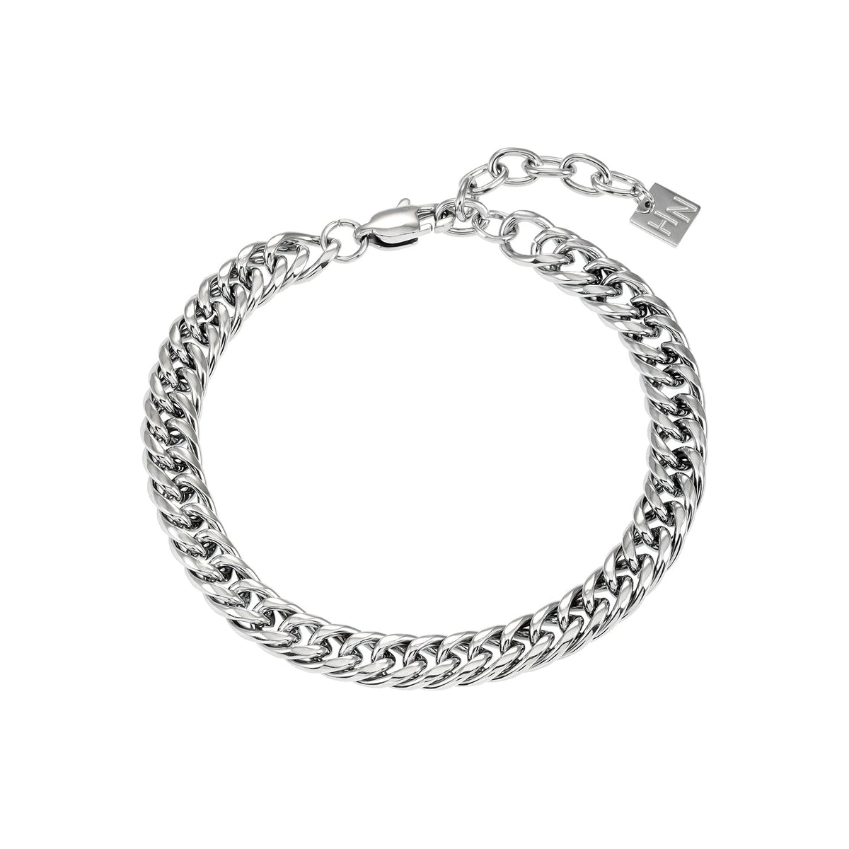 FARAJI : Bracelet unisexe en argent massif - Audacieux et élégant - Soyez vous-même, sans compromis !