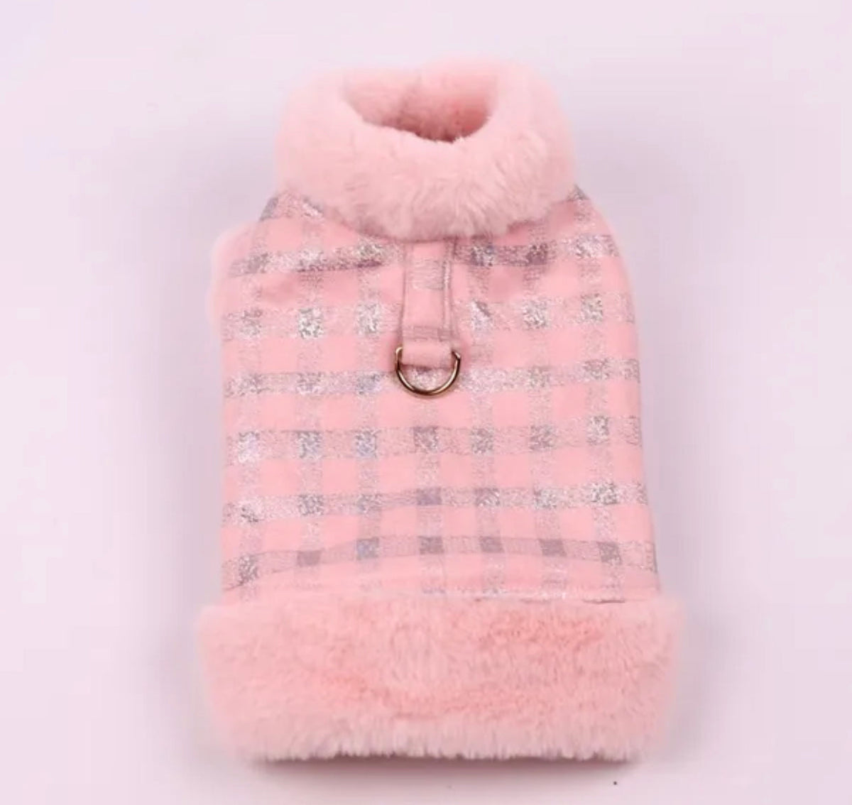 Manteau pour chien Sienna Fleece avec harnais intégré | Manteau chaud pour chien avec harnais intégré