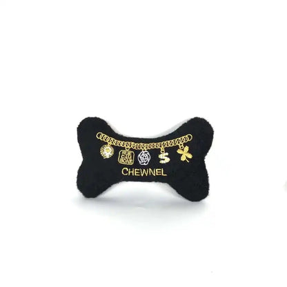 Chewnel Luxury Plush Dog Toy – Soft Designer-Inspired Chew Toy