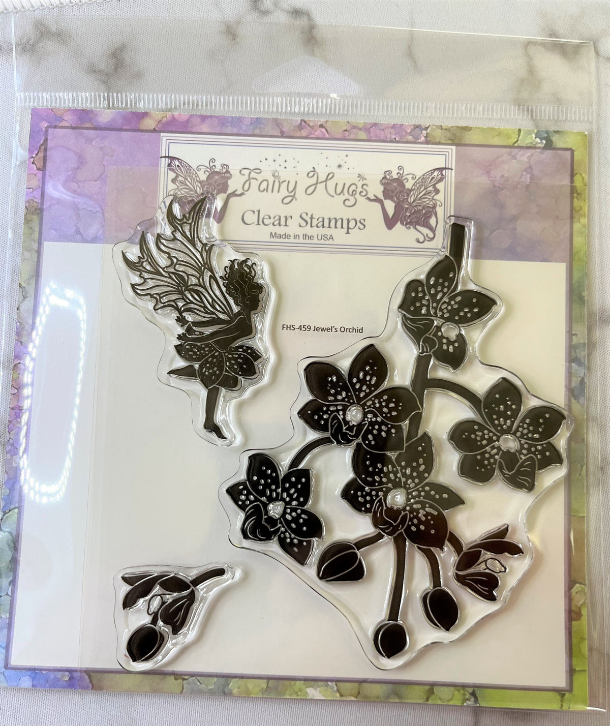 Fairy Hugs Stamps - Orchidée de Jewel