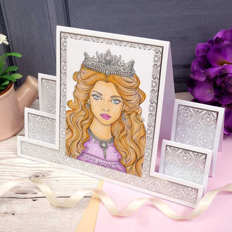 Cartes à motifs métallisés à étapes - Sélection Ink Me!
