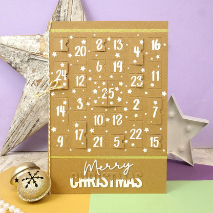 Pour l'amour des masques - Chiffres du calendrier de l'Avent