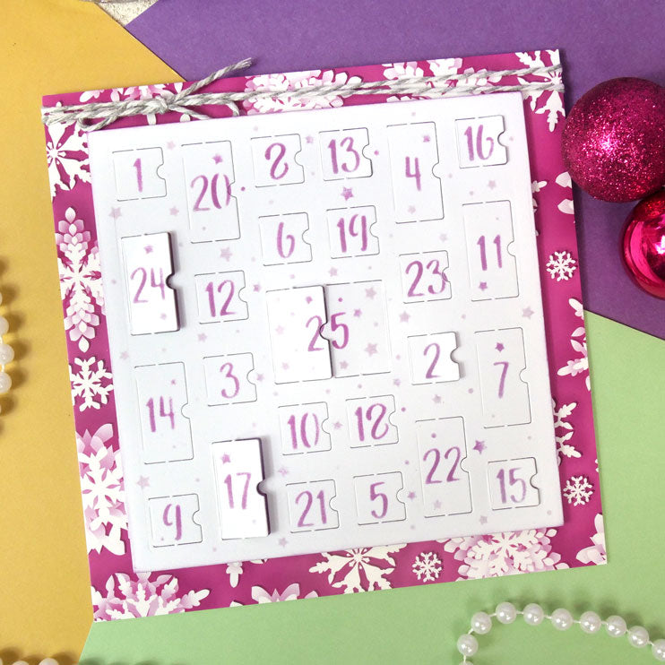 Pour l'amour des masques - Chiffres du calendrier de l'Avent