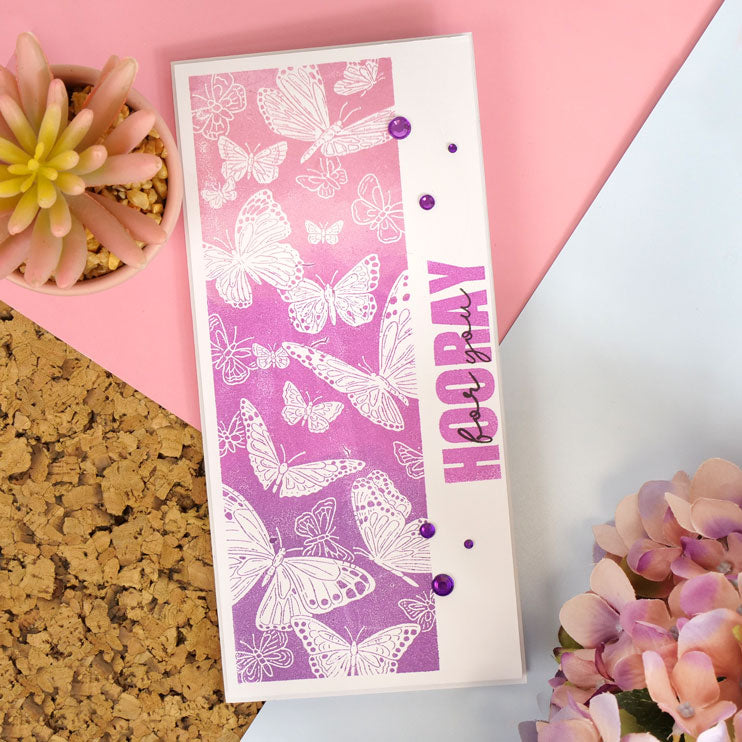 Pour l'amour des timbres - Le sentier des papillons