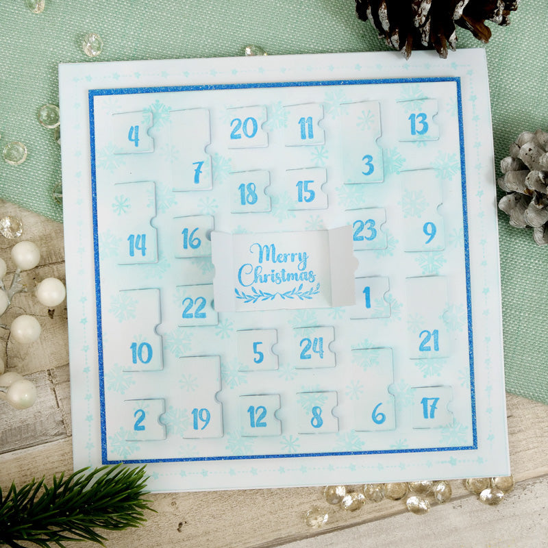 Pour l'amour des timbres - Silhouettes du calendrier de l'Avent