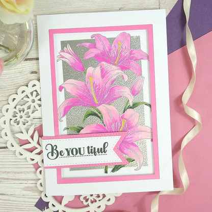 For the Love of Stamps - Luscious Lilies