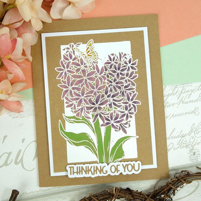 Pour l'amour des timbres - Douces Jacinthes
