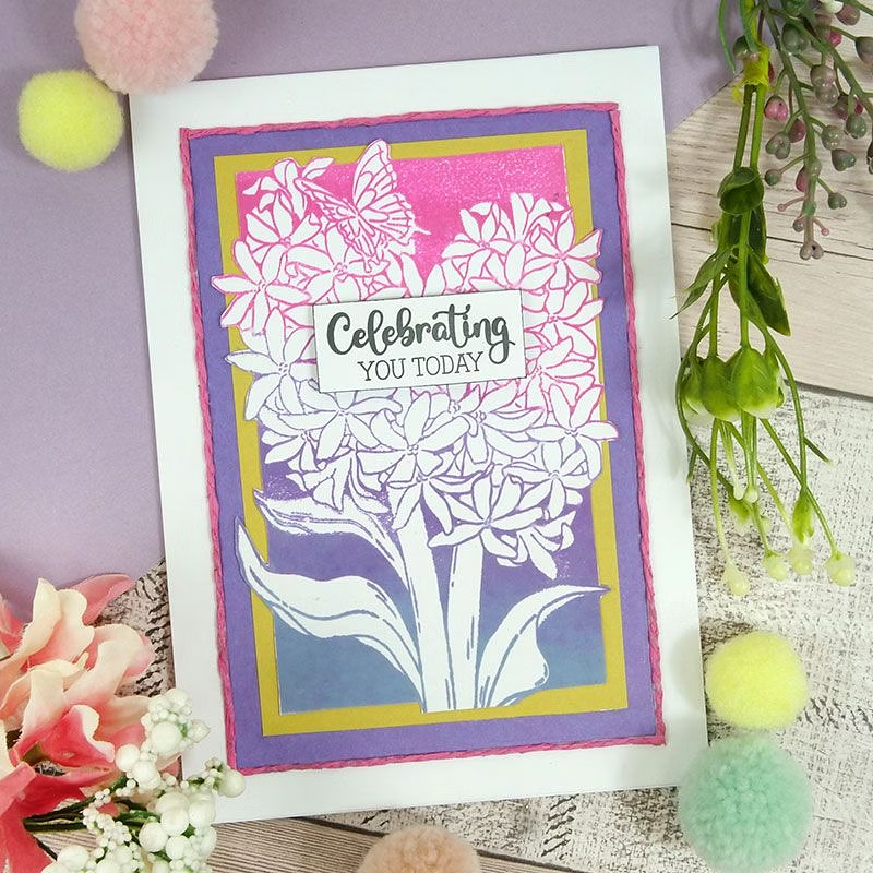 Pour l'amour des timbres - Douces Jacinthes