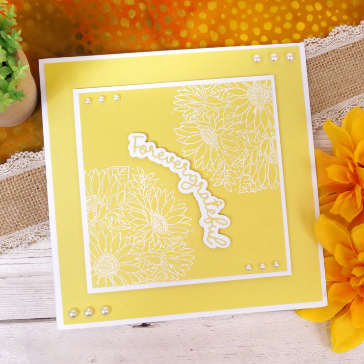 Pour l'amour des timbres - Un cercle de tournesols