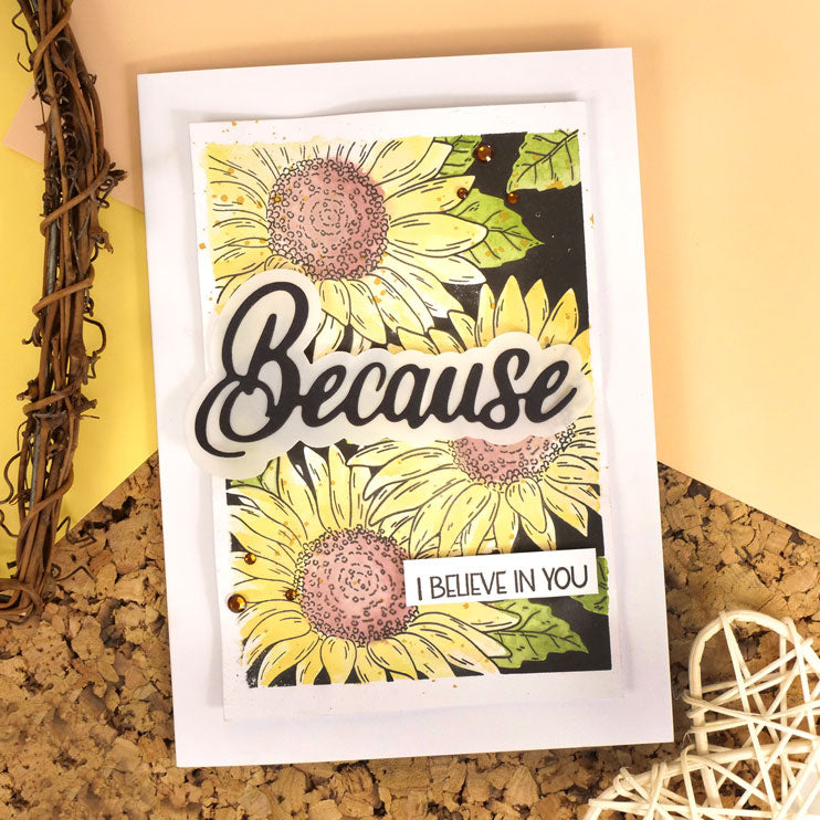 Pour l'amour des timbres - Tournesols spectaculaires